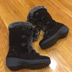 Womens Sporto Megan Wedge Boots 
